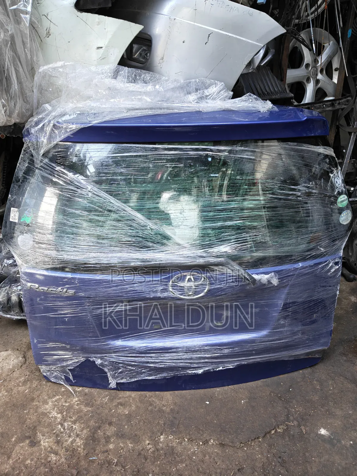 Tailgate Boot Ractis