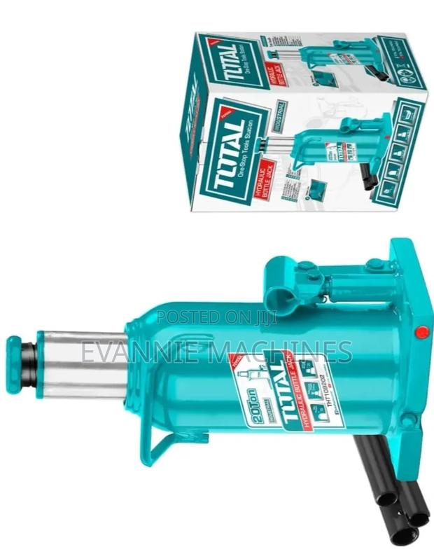 Total 20-Ton Hydraulic Bottle Jack - main view