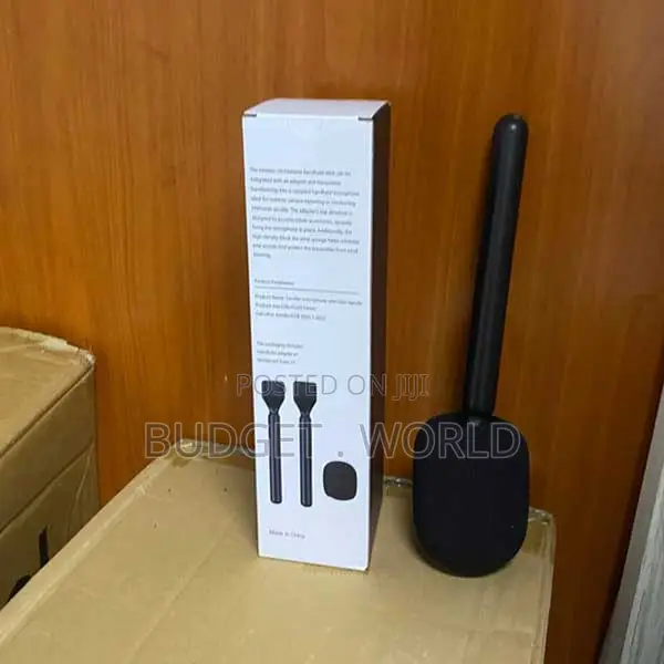Lavalier Microphone Inteviw Handle Adapter Kit With Grip Handle & Mic