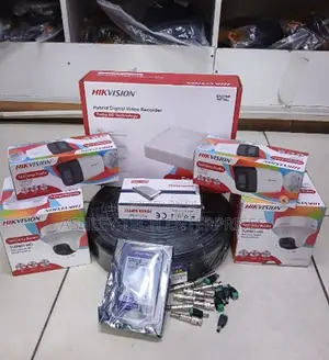 Ultra Clear Hikvision 4 Channel Kit Two Way CCTV Camera