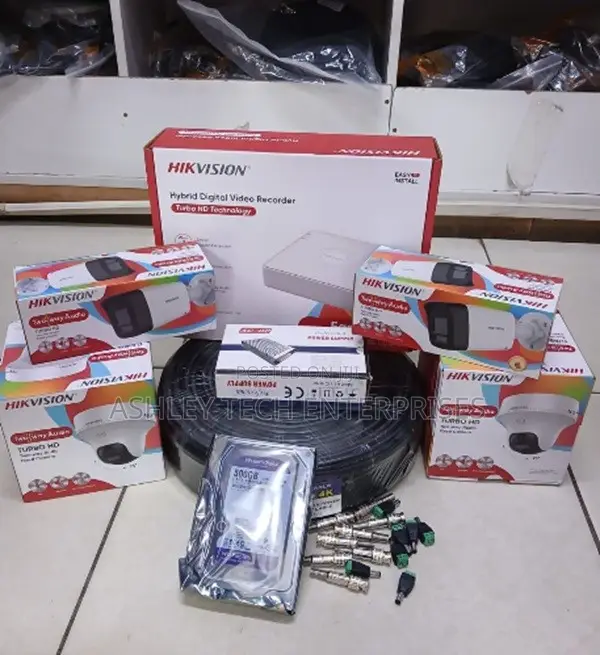 Ultra Clear Hikvision 4 Channel Kit Two Way CCTV Camera