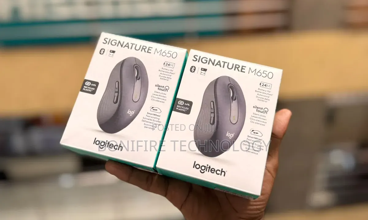 Logitech Signature M650 Wireless Mouse 
Bluetooth and Dongle