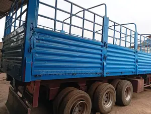 Spacious 40-Foot Open-Top Trailer on Standby