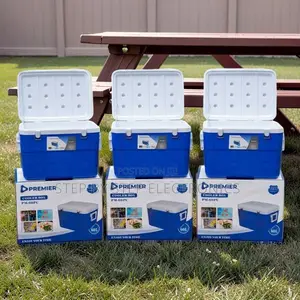 Road-Trip Friendly 60L Litres Portable Cooler Box Ice Box Chillers