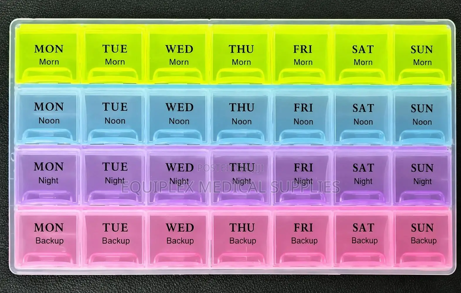 7 Days Pill Organizer (Morning, Noon, and Night)