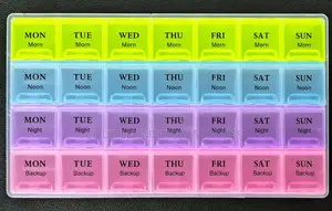 7 Days Pill Organizer (Morning, Noon, and Night)