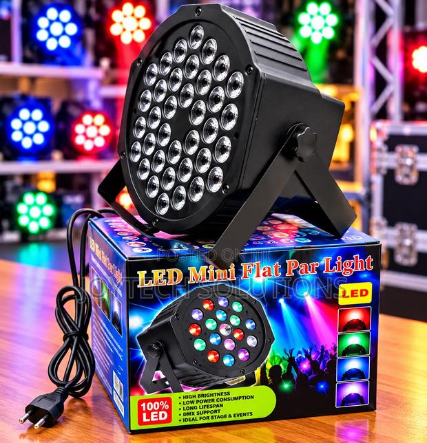 Mini LED PAR Can RGB Stage Lamp for Churches, Parties & Events