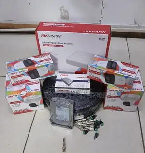 Pro Edition Hikvision 4 Channel Kit Security Two Way Camera