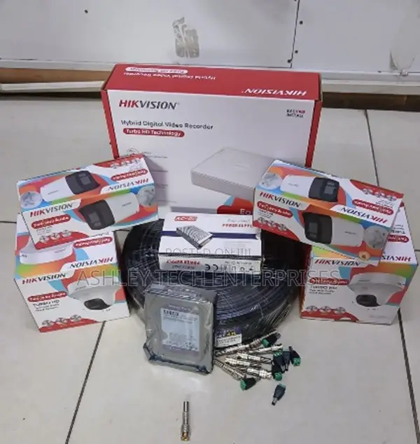 Pro Edition Hikvision 4 Channel Kit Security Two Way Camera