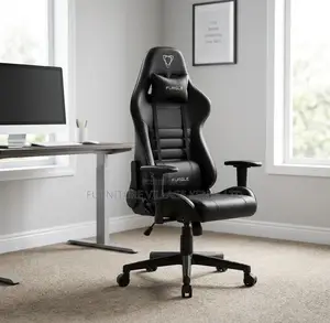 Gaming Chair; Leather Reclining High Back Home/Office Gamer Seat