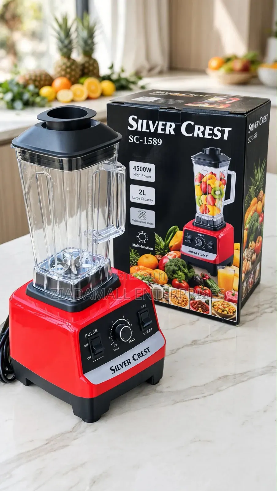 Silver Crest Blender 2in1 Commercial SKS
