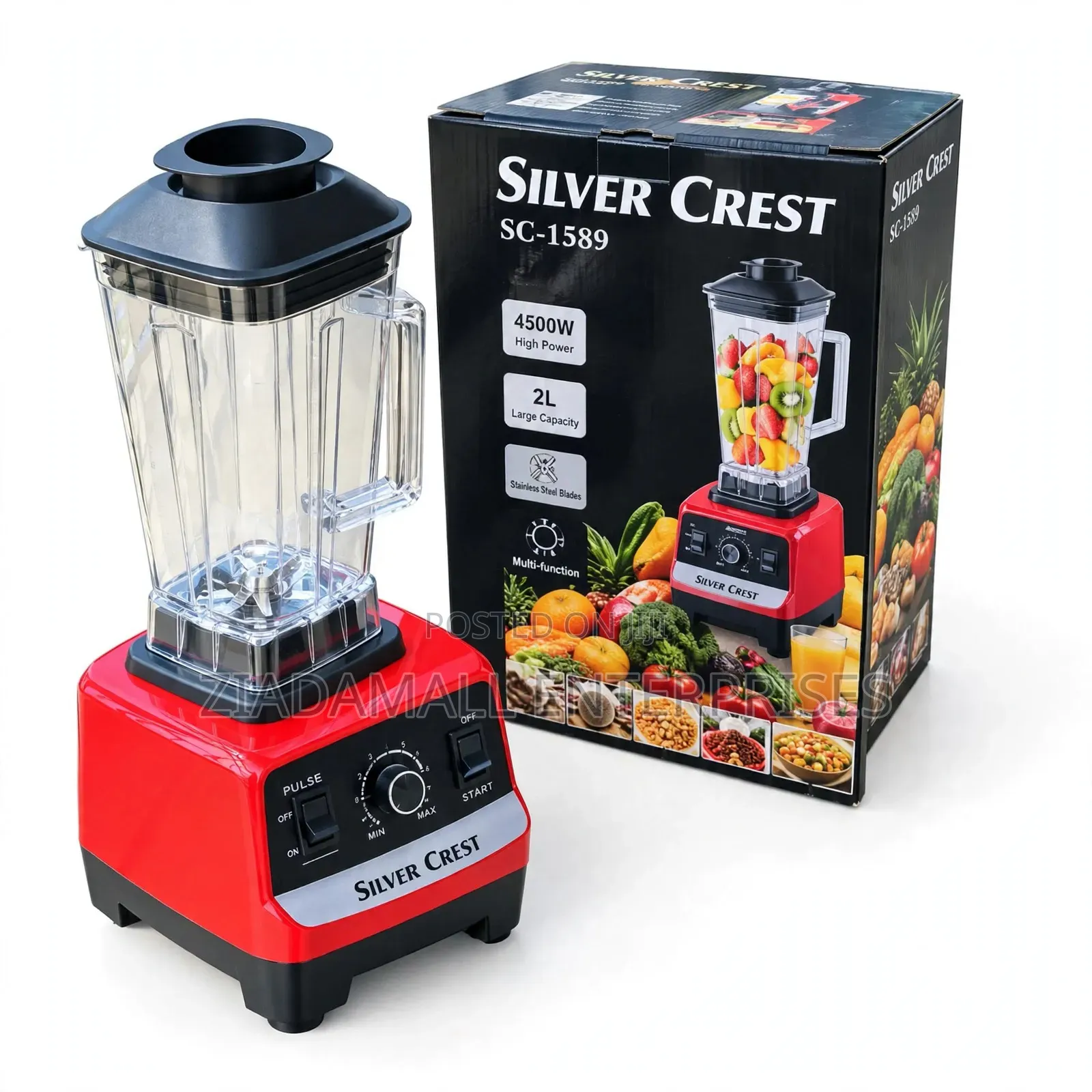 Silver Crest Blender 2in1 Commercial SKS