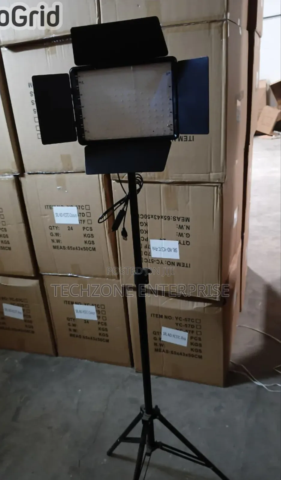 Led Portable Camera Light AC Powered 