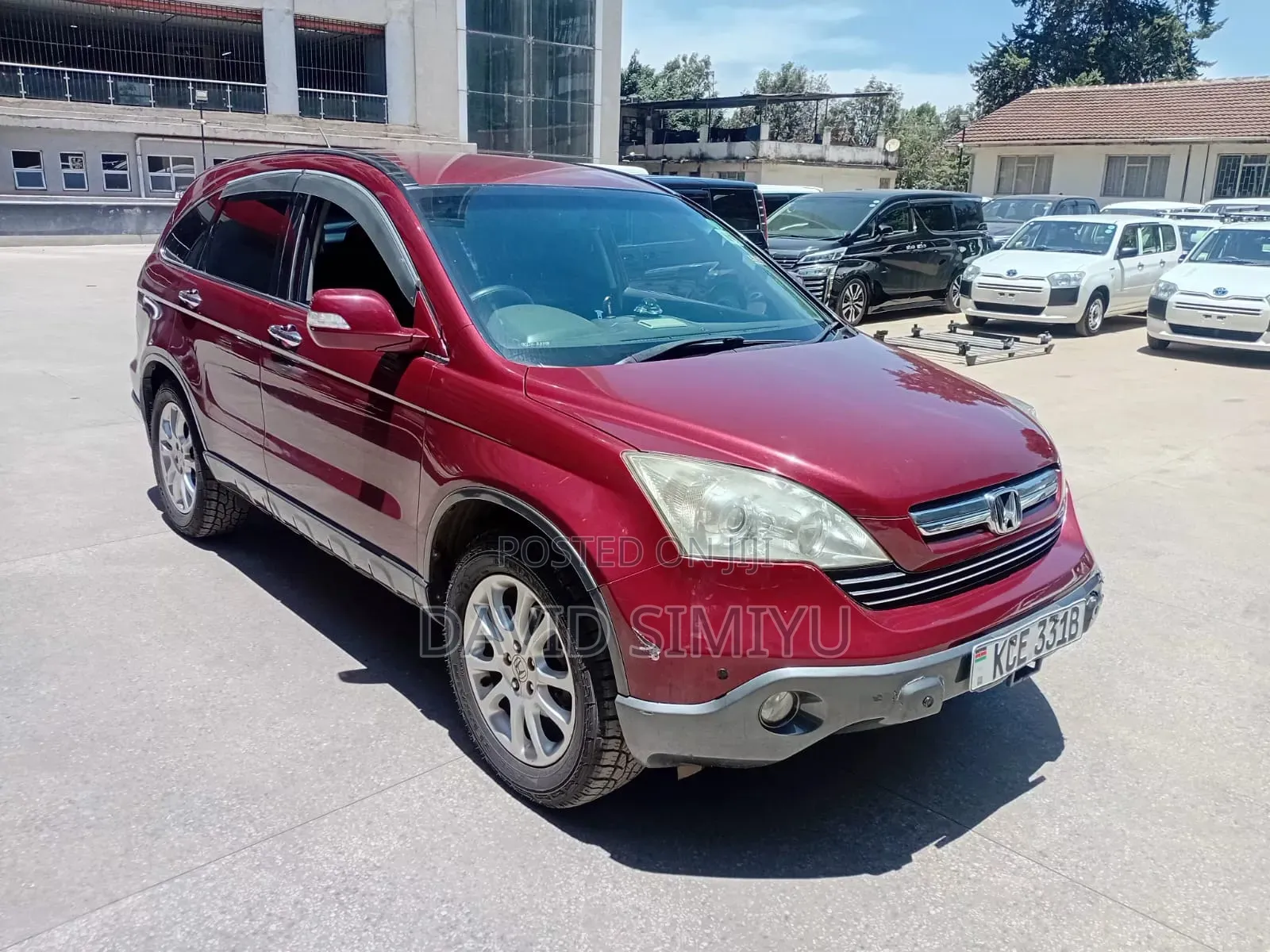 Honda CR-V 2009 Red