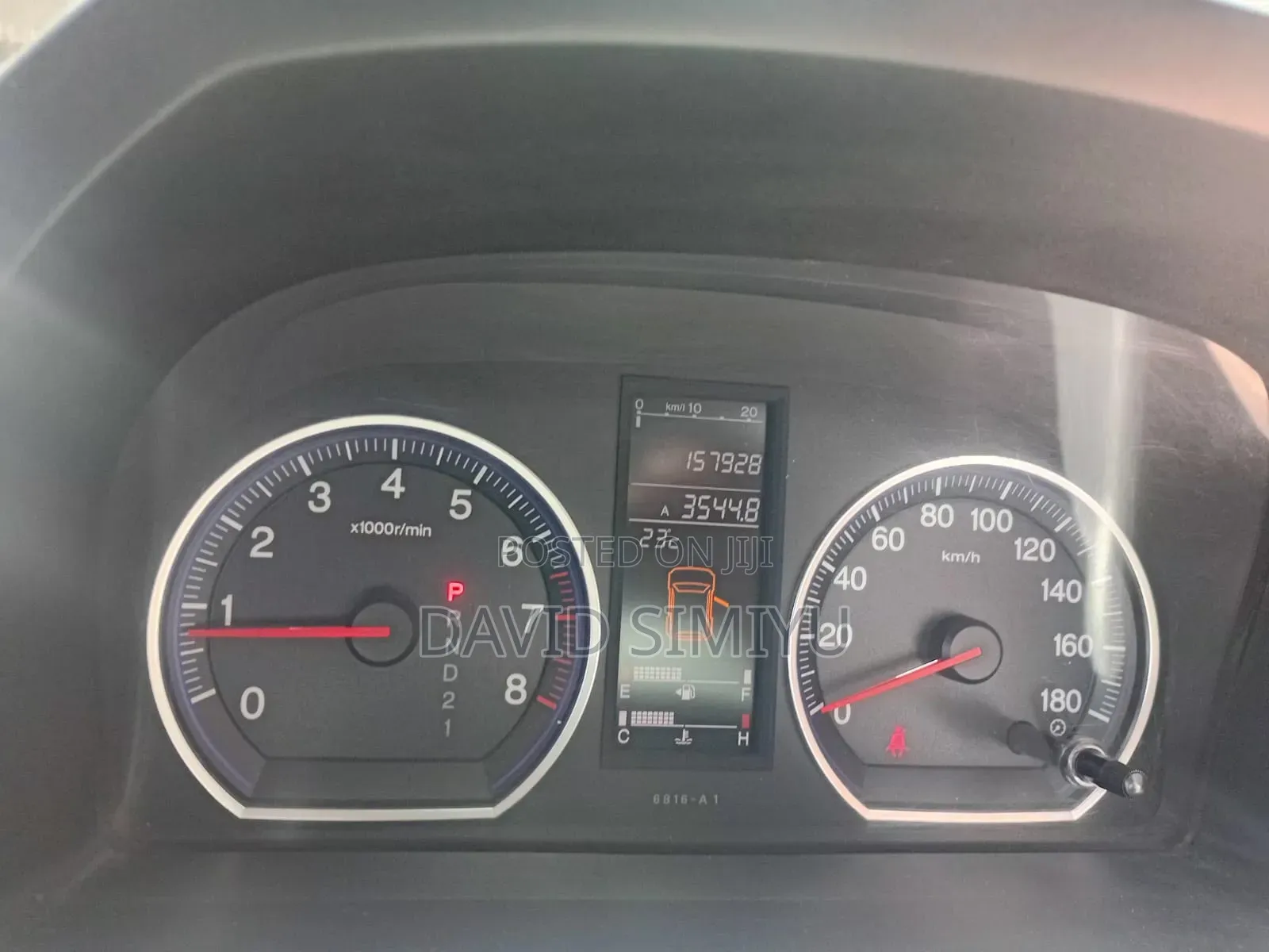 Honda CR-V 2009 Red