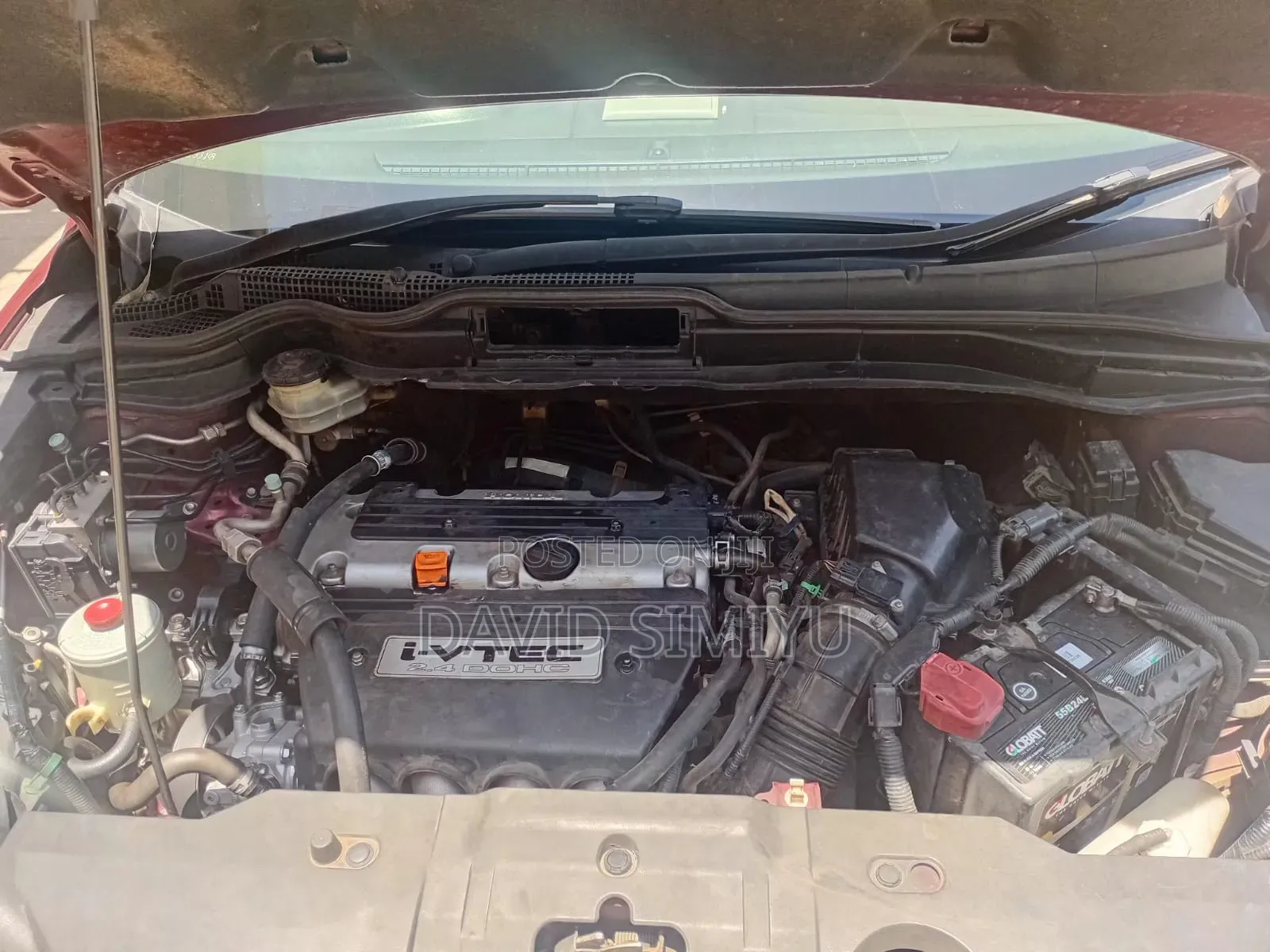 Honda CR-V 2009 Red