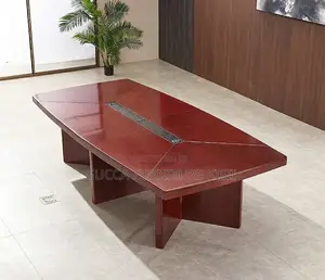 3M Mahogany Boardroom Table