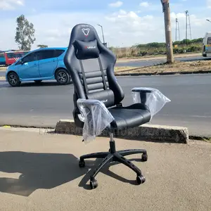 Gaming With Headrest, Lumbar Support & Swivel Wheels – Racing Style