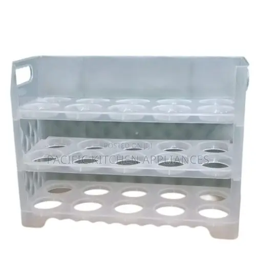 3 Layers Egg Tray, 30 Eggs - White