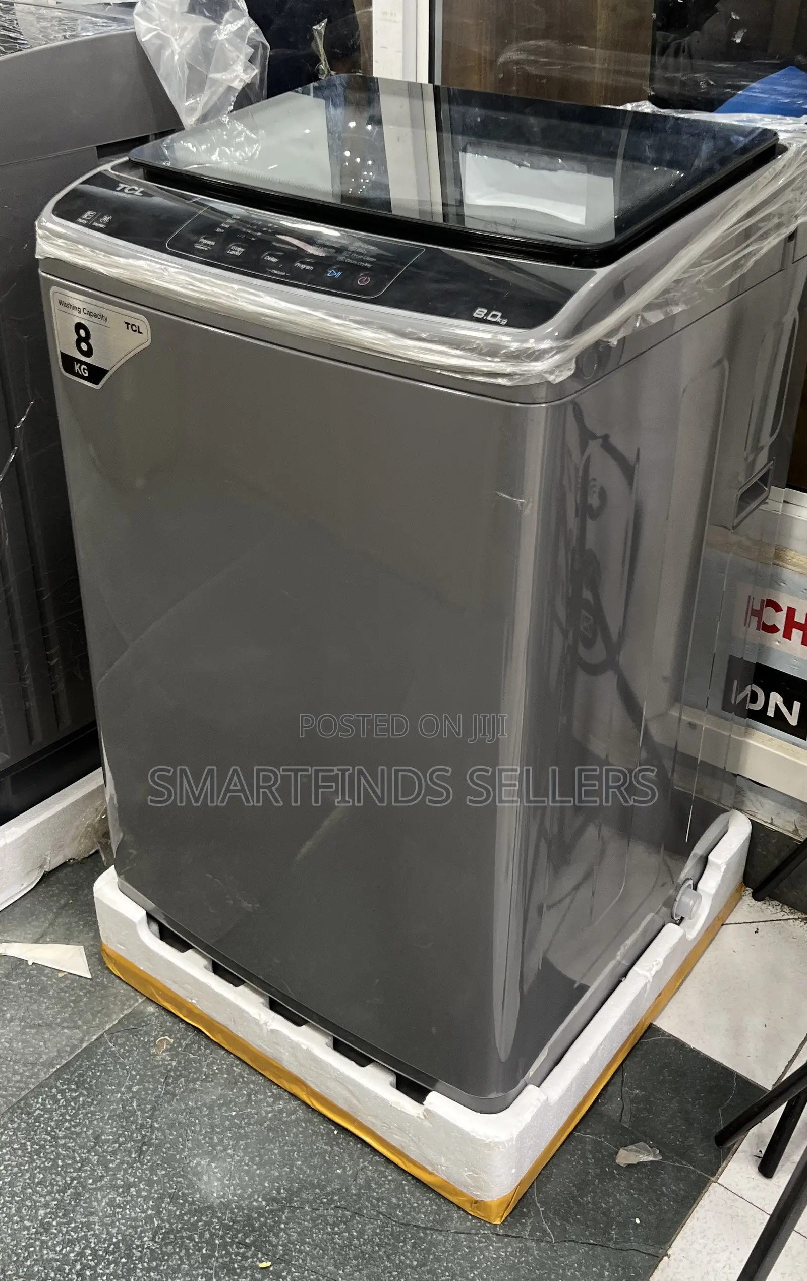 TCL 8kg Automatic Washing Machine – Modern & Reliable