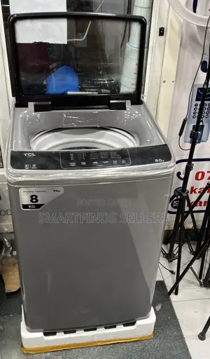 TCL 8kg Automatic Washing Machine – Modern & Reliable