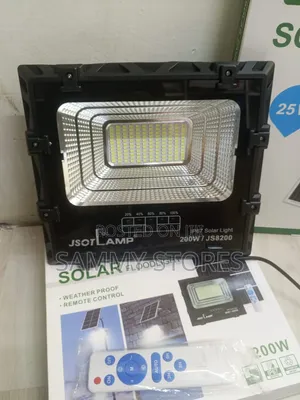 JSOT 200W Outdoor Solar Security Light – Energy Saving LED Floodlight