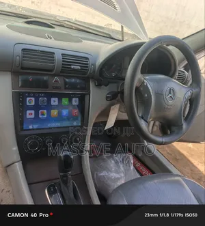 Maceedes Benz Fitted 9inch Android Radio With Canibus and Console