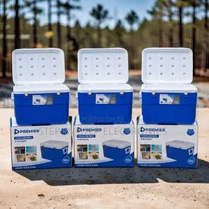 Wide Opening Sturdy 60L Litres Portable Cooler Box Ice Box Chillers