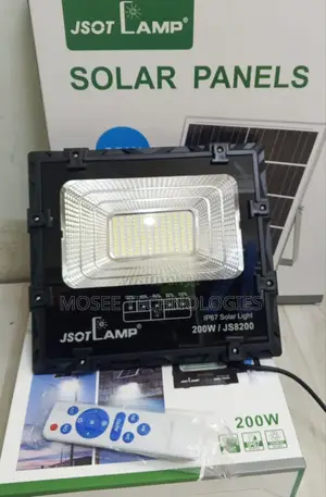 JSOT 200W High-Power Solar LED Lamp