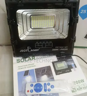 JSOT 200W Solar Floodlight Outdoor LED Lamp
