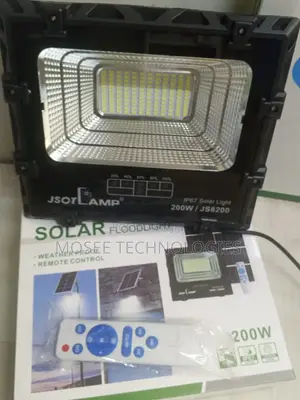 JSOT 200W Rechargeable Solar LED Floodlight