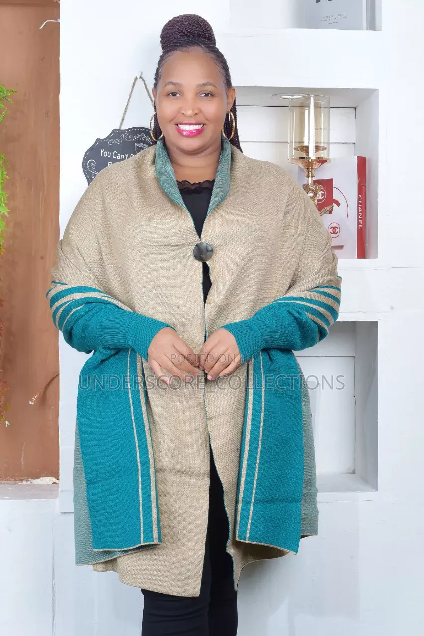Striking Striped Ponchos