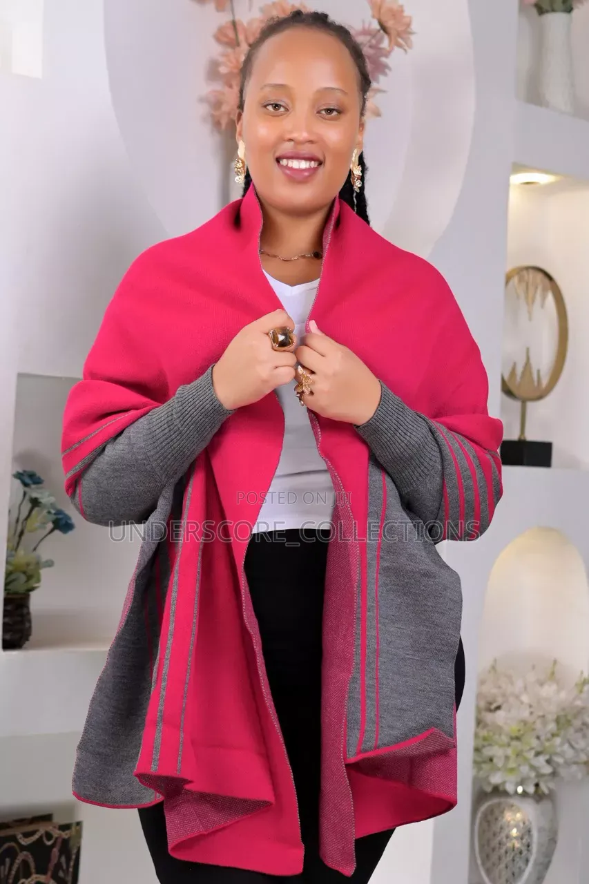 Striking Striped Ponchos