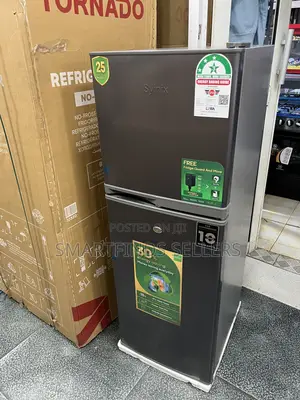Syinix 137L Frost-Free Double Door Fridge