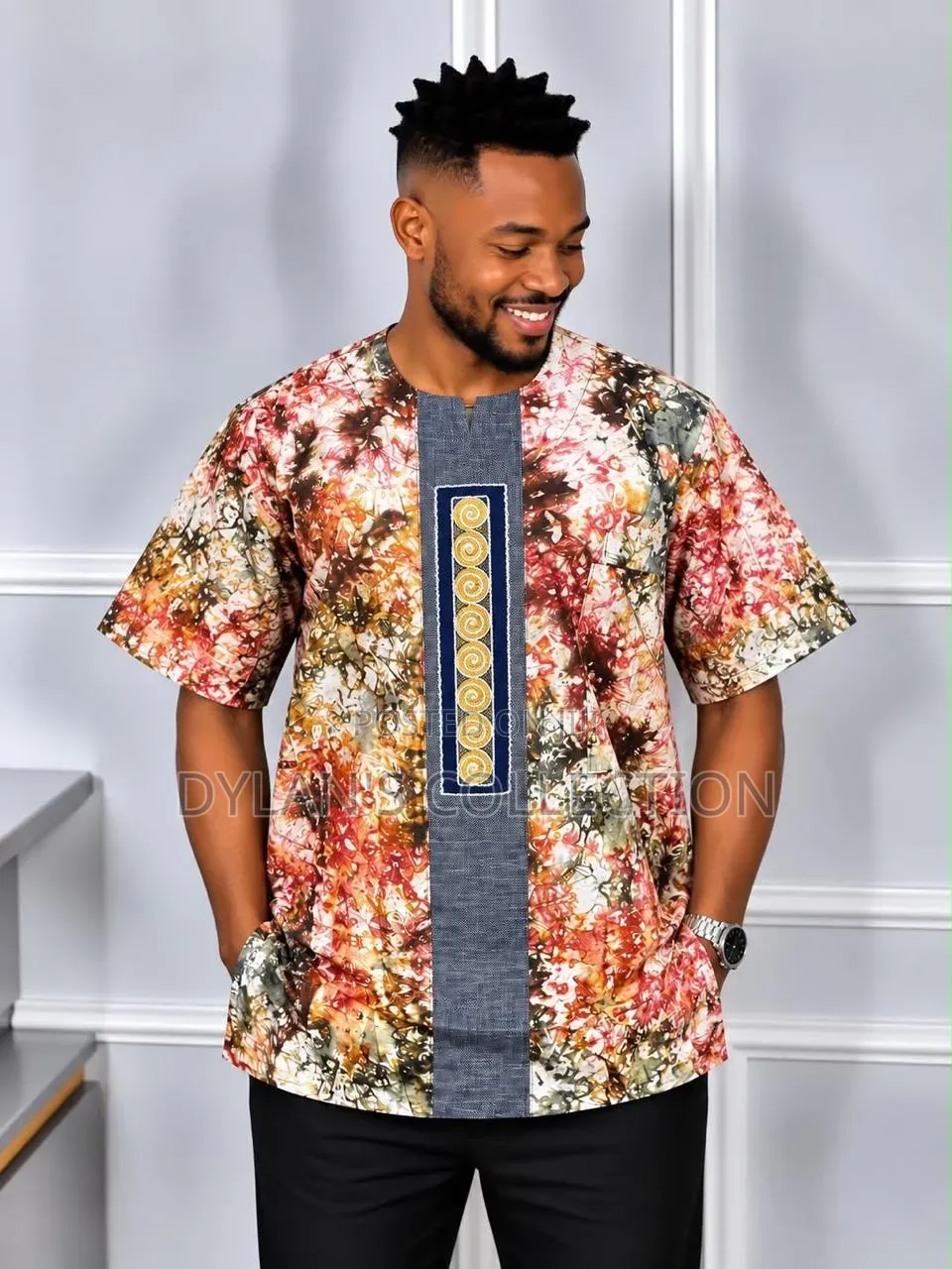 Ankara Shirts Men