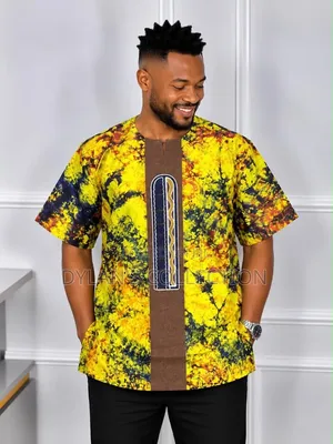 Ankara Shirts Men