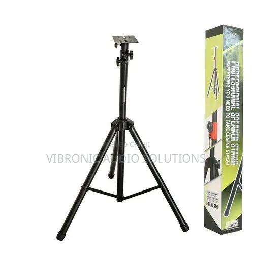 Professional Adjustable Speaker Stand (IS-505B) - Black - thumbnail 2