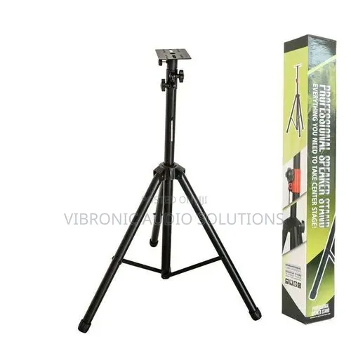 Professional Adjustable Speaker Stand (IS-505B) - Black