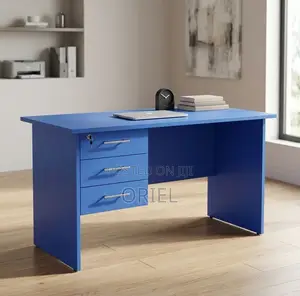 Office Desk : Blue 120CM Clerical Study Desk