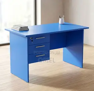Office Desk : Blue 120CM Clerical Study Desk