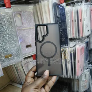 Samsung S23 Ultra Clear Matte Back Cover Case