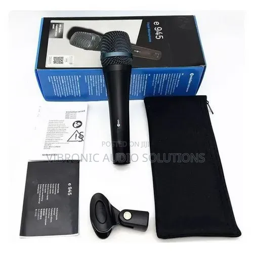 Sennheiser Dynamic E945 Handheld Vocal Microphone - Black