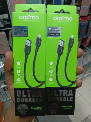 Oraimo RobustLine 1-Meter USB to Lightning Fast-Charging Cable