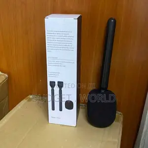 Wireless Microphone Holder 2 Mic Lapel Phone Camera Stick Microphone