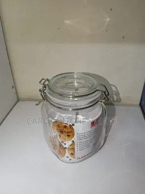 1 LTR Bon Appetit Glass Jar