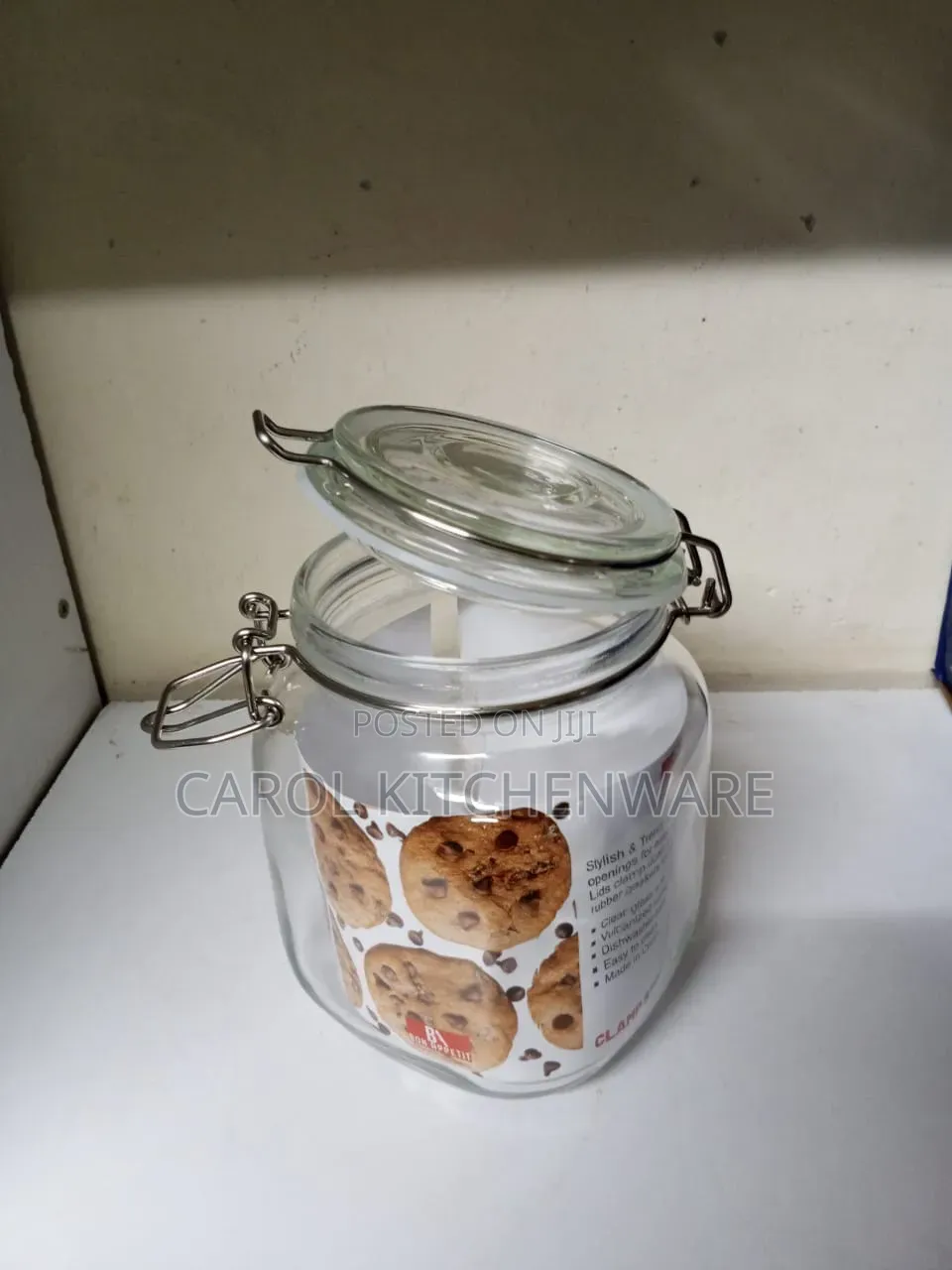 1 LTR Bon Appetit Glass Jar