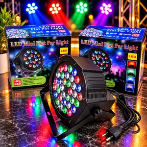 Mini RGB LED PAR Can Light for Wedding, Church, DJ & Stage Use