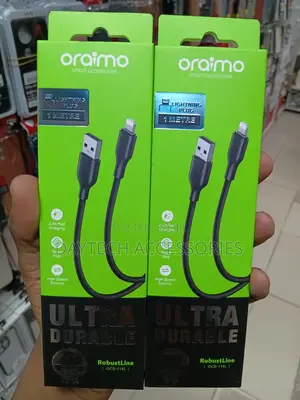 Oraimo RobustLine 1M USB to Lightning Cable OCD-114L - Black