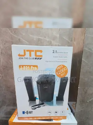 JTC 801 Mtungi Portable Speaker With Mic