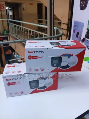 Smart Hikvision 2MP ColorVu Hybrid Light Camera for Outdoor Monitoring